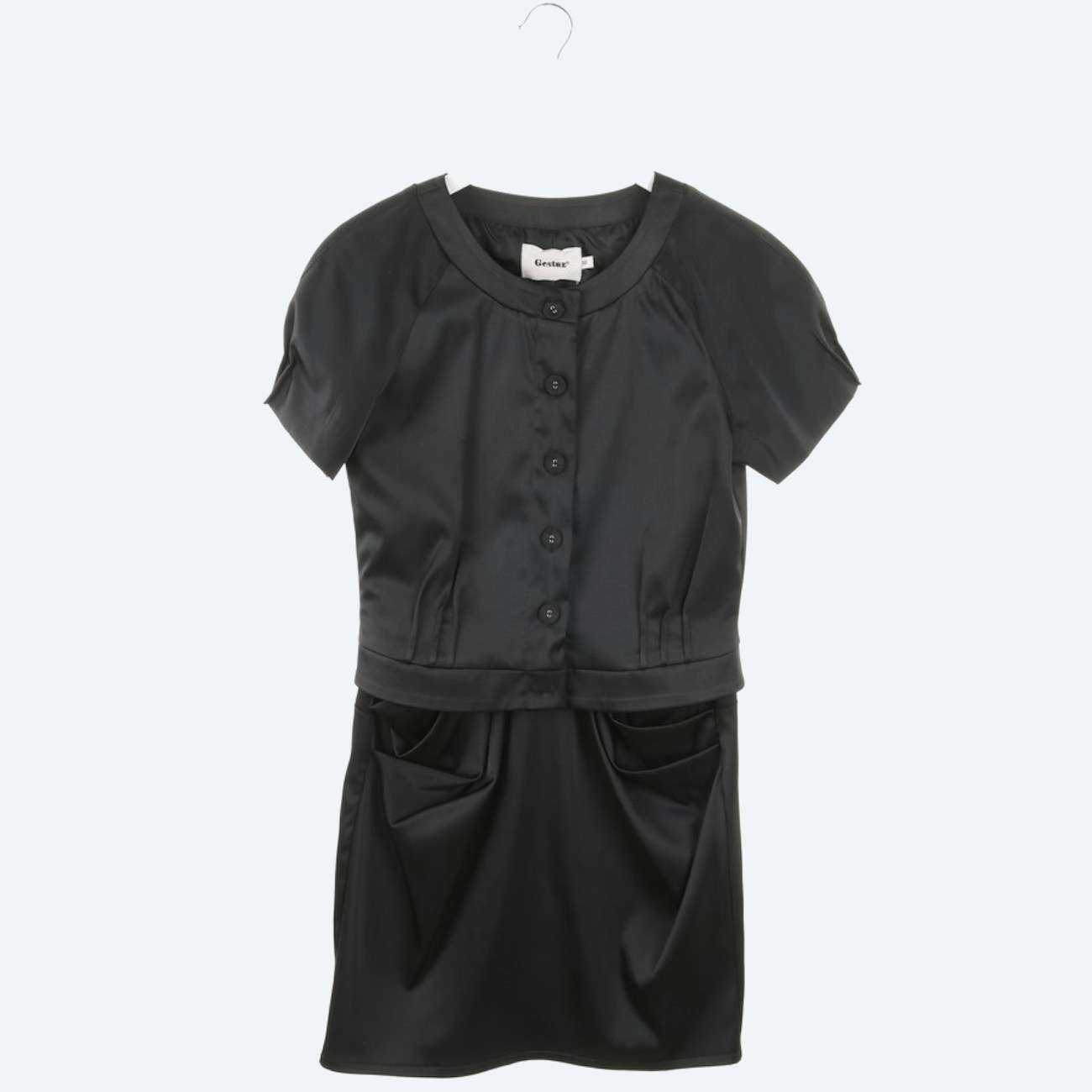 Image 1 of Skirt Suit 38 Black in color Black | Vite EnVogue