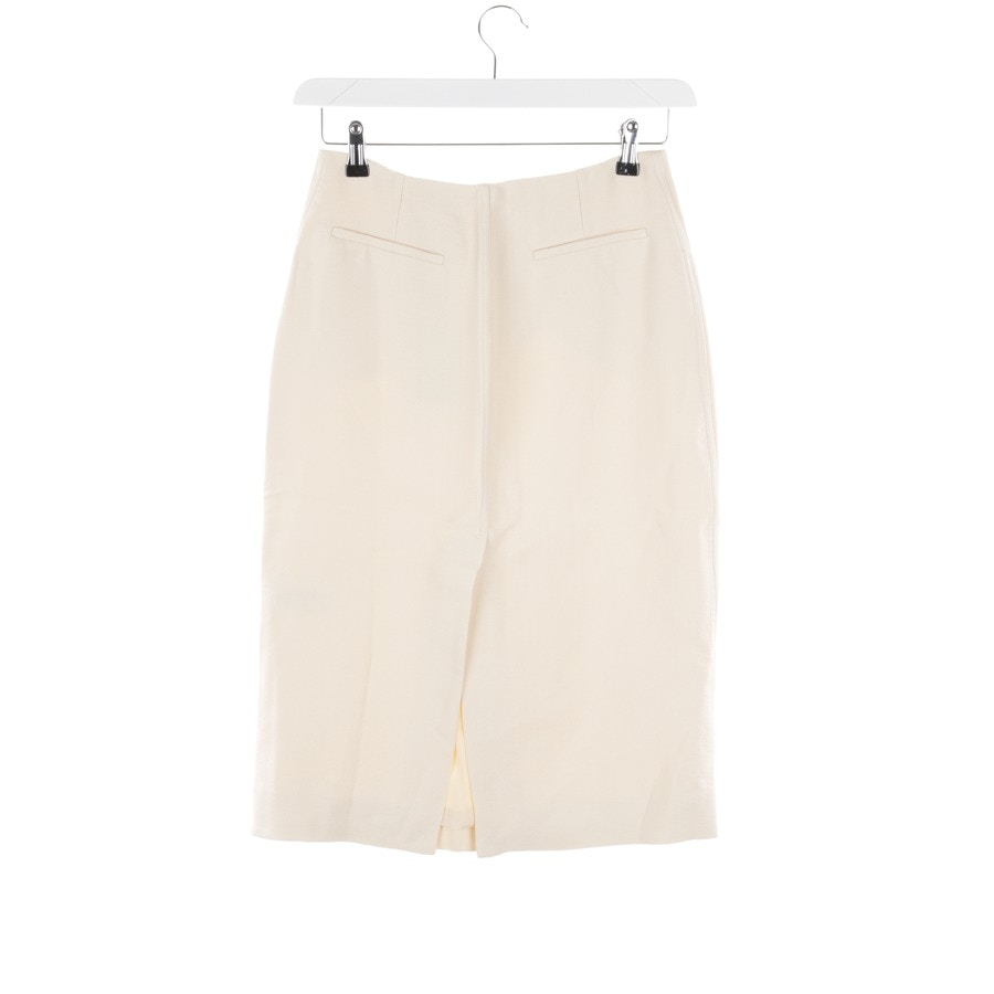 Image 2 of Skirt 32 Beige in color White | Vite EnVogue