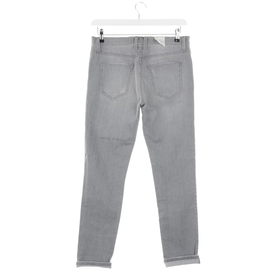 Bild 2 von Le Rendezvous Straight Fit Jeans W28 Hellgrau in Farbe Grau | Vite EnVogue