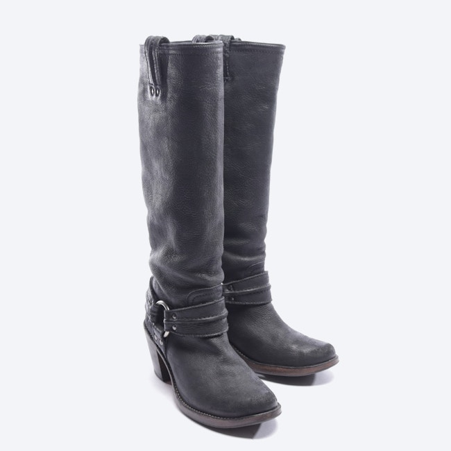 Image 3 of Boots EUR 38.5 Black in color Black | Vite EnVogue