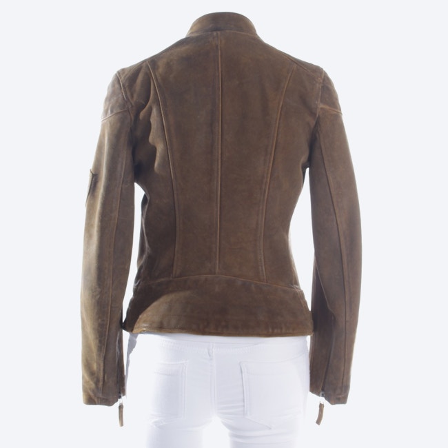 Image 2 of LeatherJacket S Brown in color Brown | Vite EnVogue