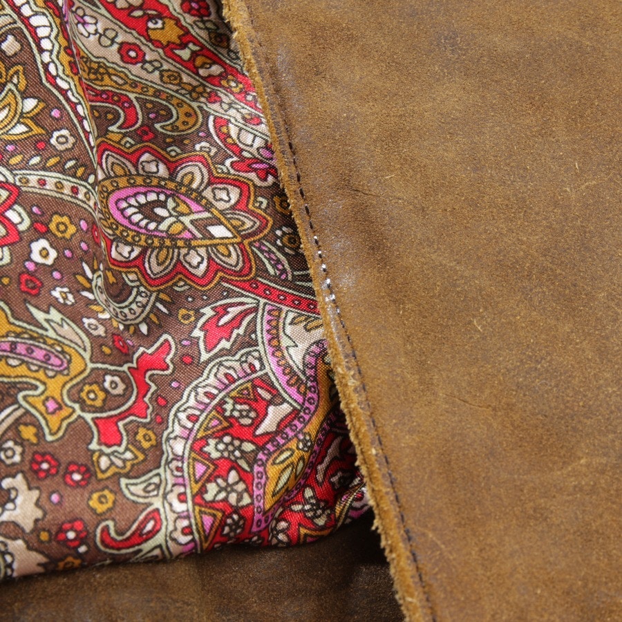 Image 5 of LeatherJacket S Brown in color Brown | Vite EnVogue
