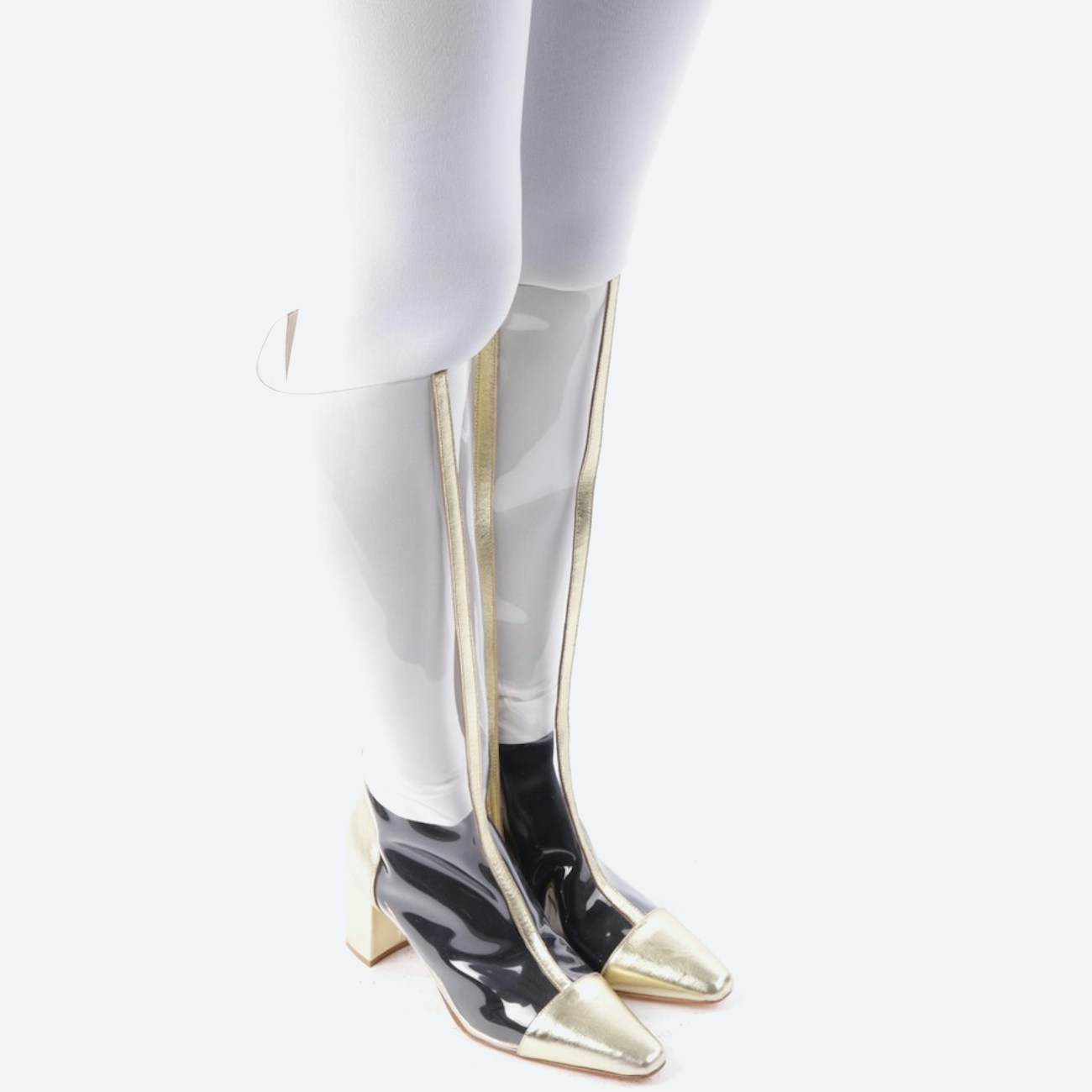 Image 1 of Boots EUR 36 Transparent in color White | Vite EnVogue