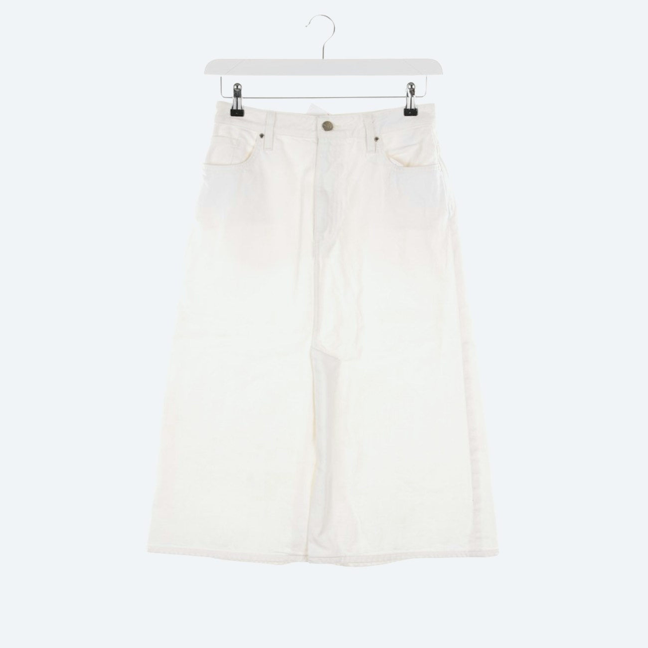 Image 1 of Skirt W28 White in color White | Vite EnVogue