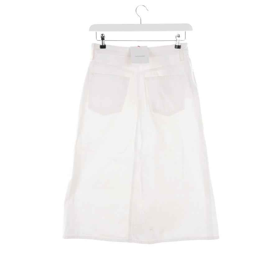 Image 2 of Skirt W28 White in color White | Vite EnVogue