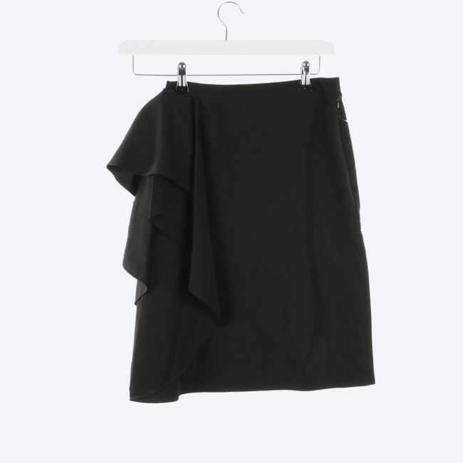 Image 2 of Wool Skirt 32 Black in color Black | Vite EnVogue