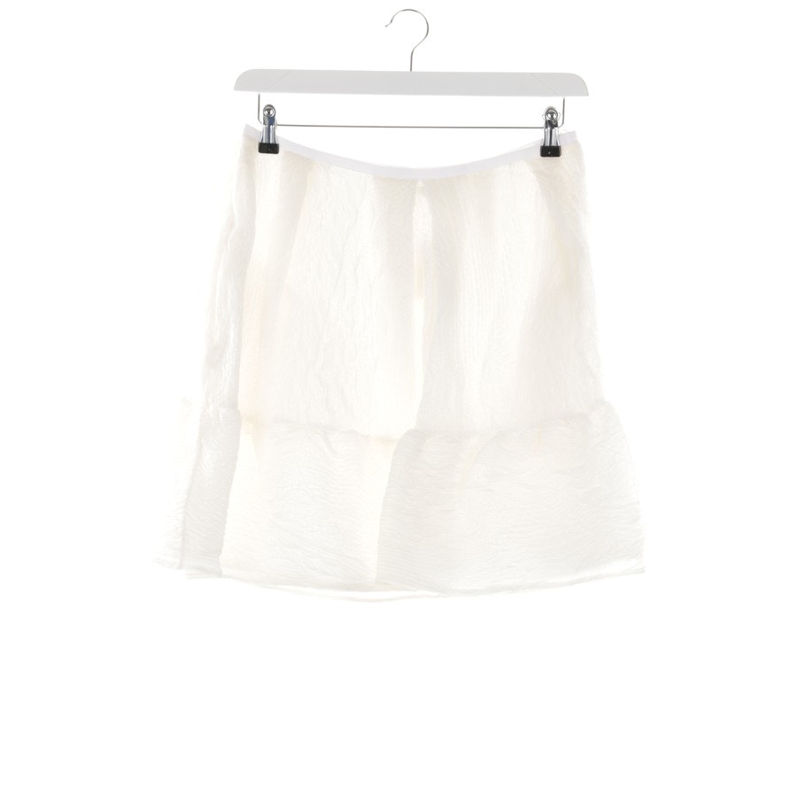 Image 1 of mini skirts 40 white in color white | Vite EnVogue