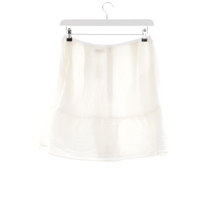 Image 2 of mini skirts 40 white in color white | Vite EnVogue
