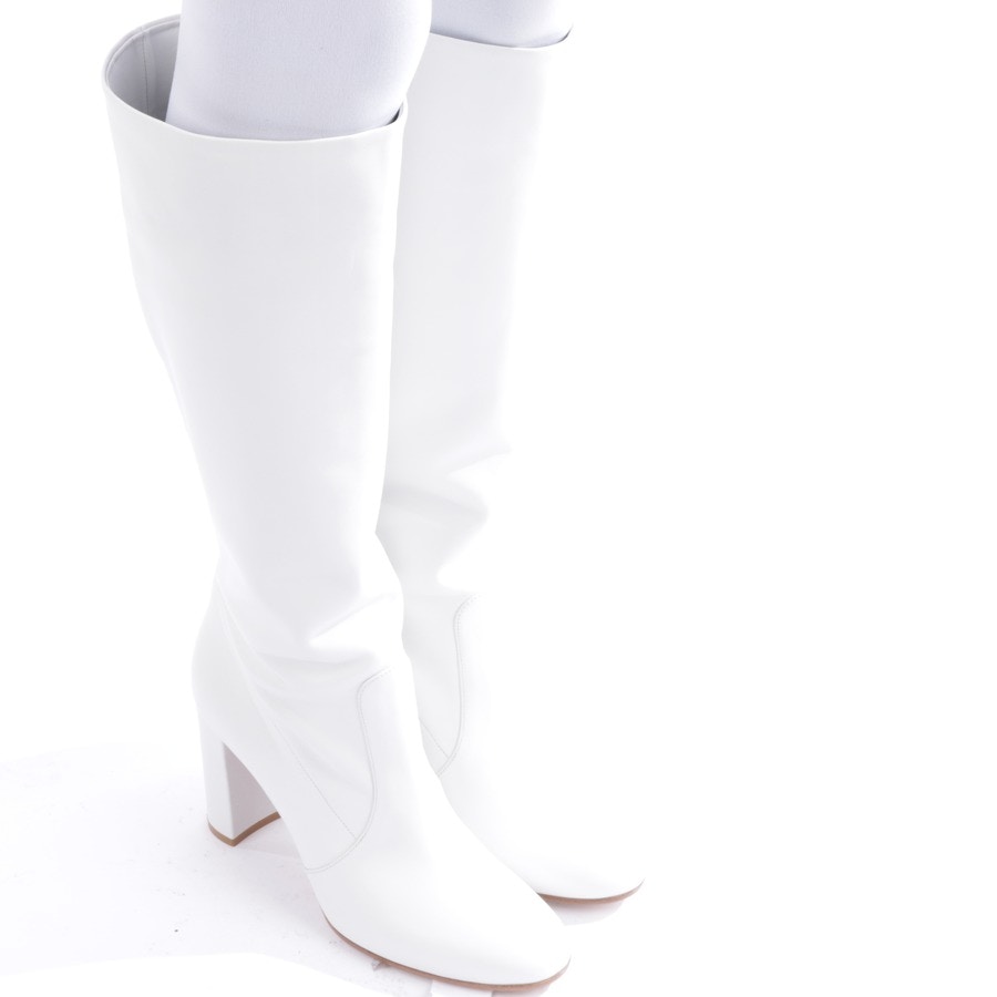 Image 1 of Boots EUR 41 White in color White | Vite EnVogue