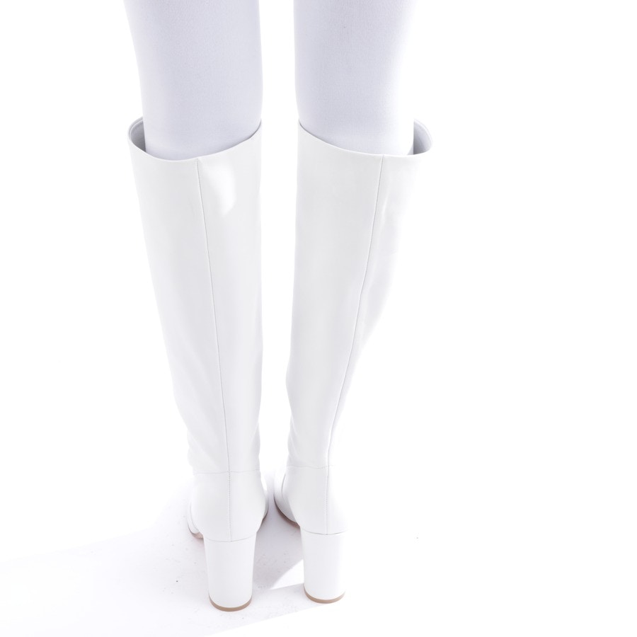 Image 3 of Boots EUR 41 White in color White | Vite EnVogue