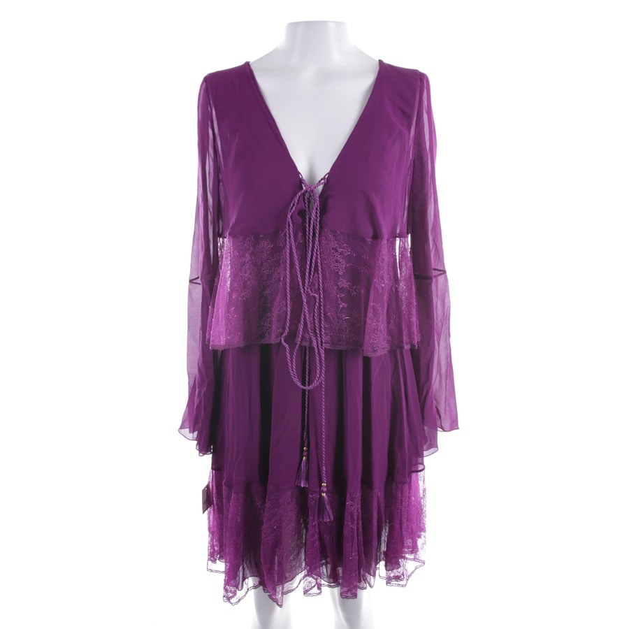 Image 1 of Silk Dress 32 Purple in color Purple | Vite EnVogue