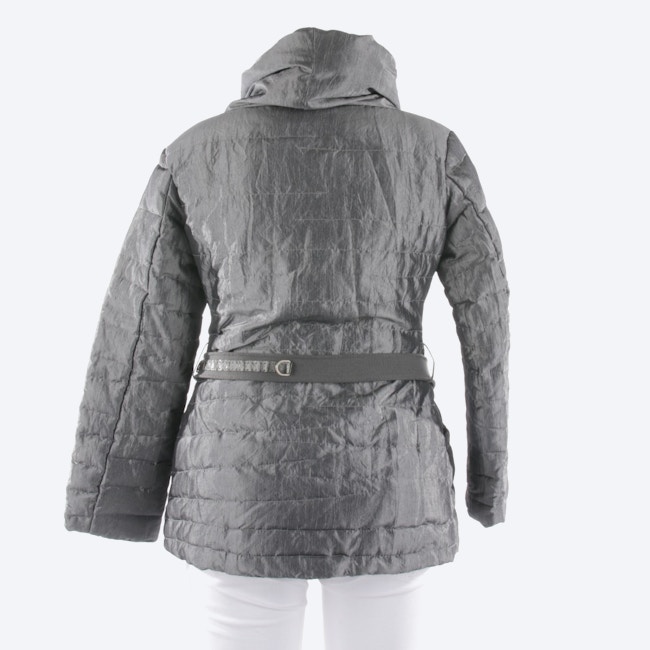 Image 2 of Winter Jacket 40 Silver in color Metallic | Vite EnVogue
