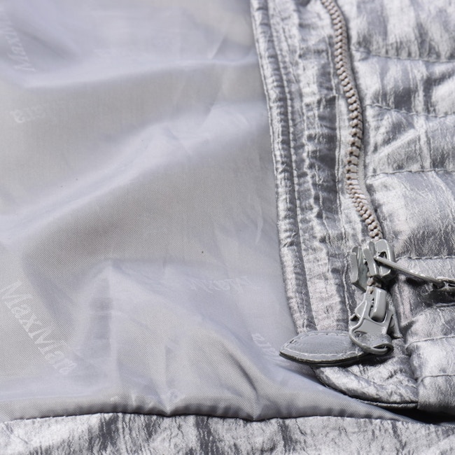 Image 5 of Winter Jacket 40 Silver in color Metallic | Vite EnVogue