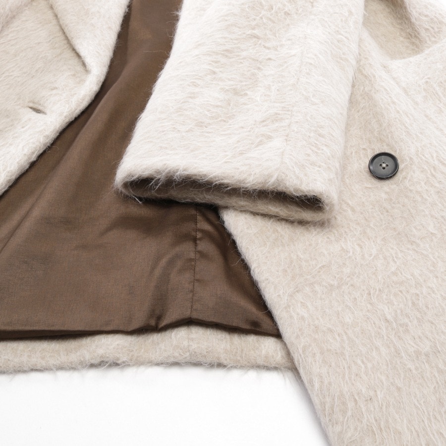 Image 5 of Wool Coat M Beige in color White | Vite EnVogue