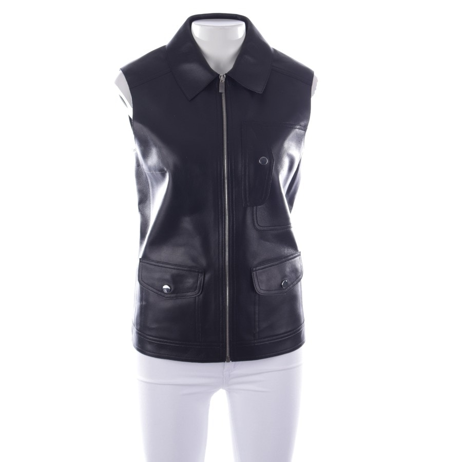 Image 1 of Leather Vest 32 Black in color Black | Vite EnVogue