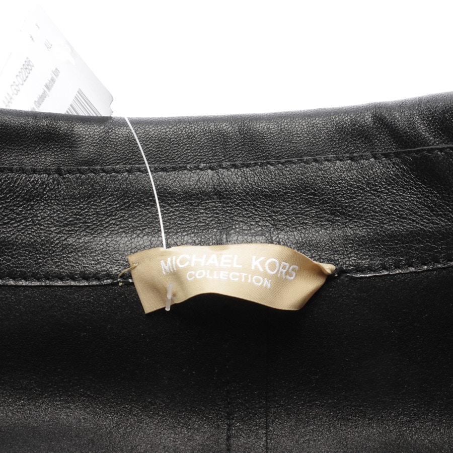 Image 3 of Leather Vest 32 Black in color Black | Vite EnVogue