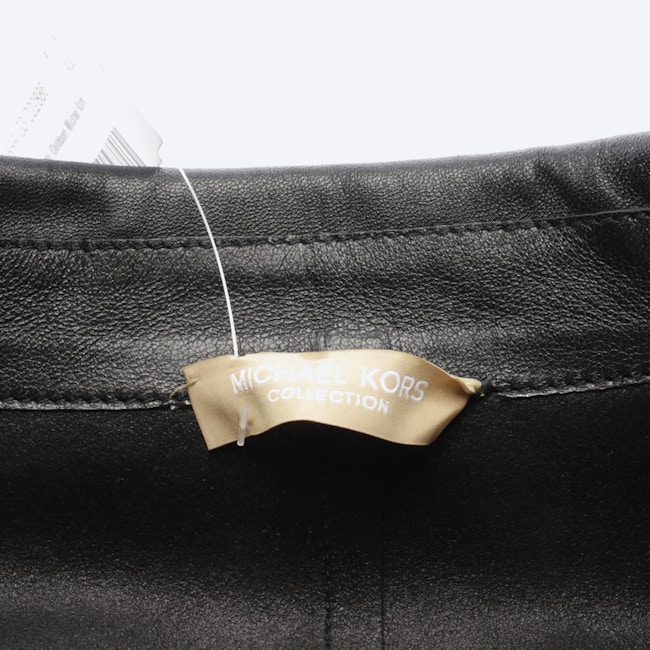 Image 3 of Leather Vest 32 Black in color Black | Vite EnVogue