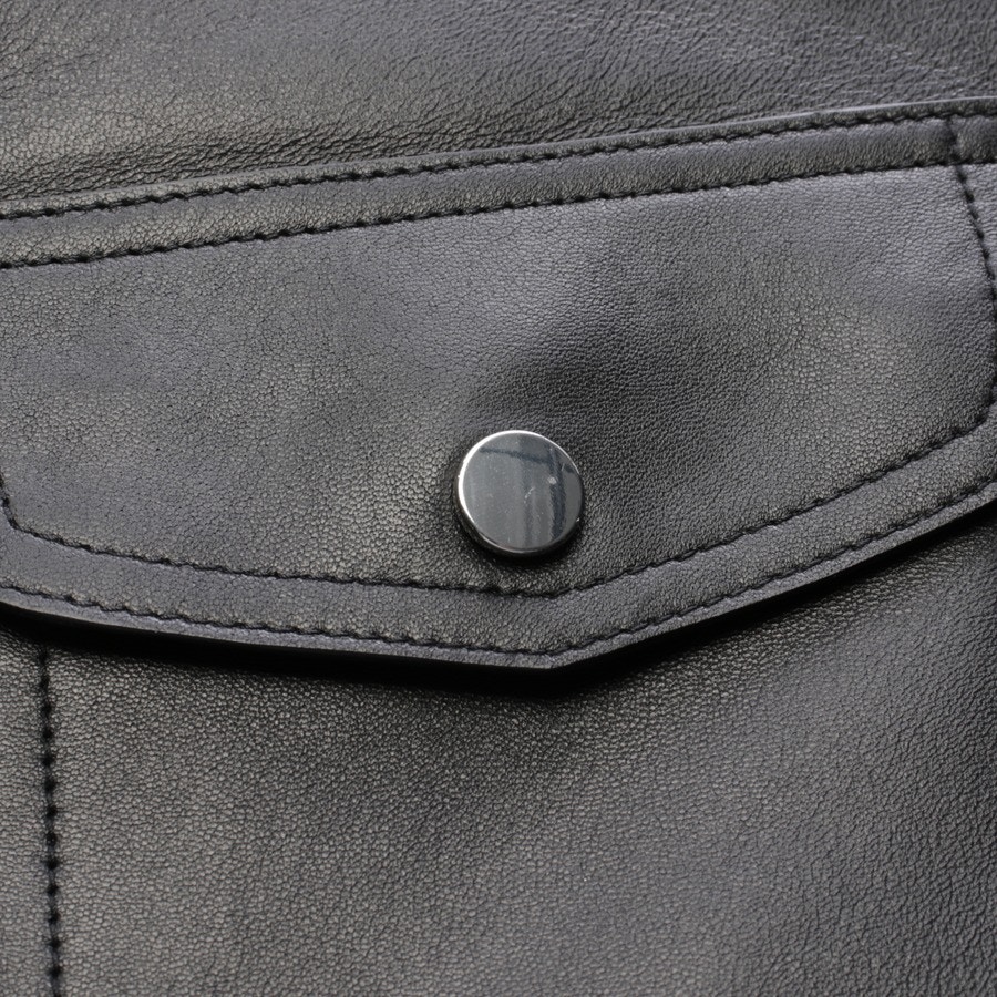 Image 4 of Leather Vest 32 Black in color Black | Vite EnVogue