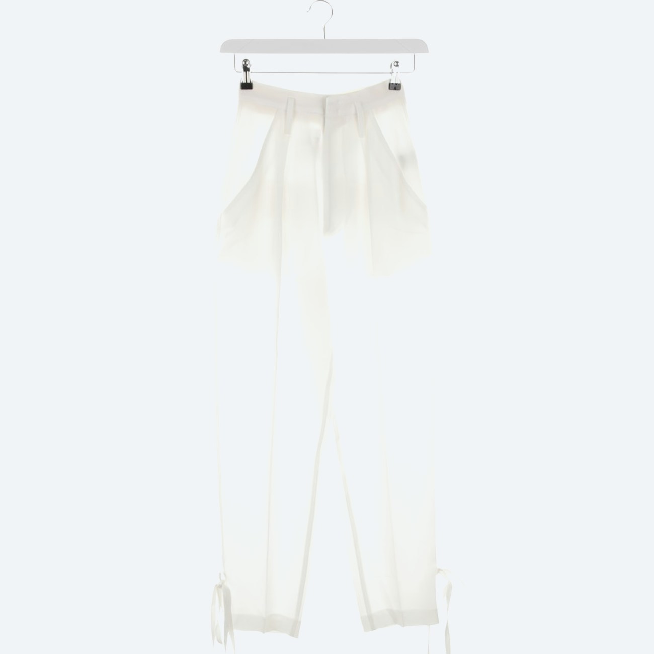 Image 1 of Trousers 32 White in color White | Vite EnVogue