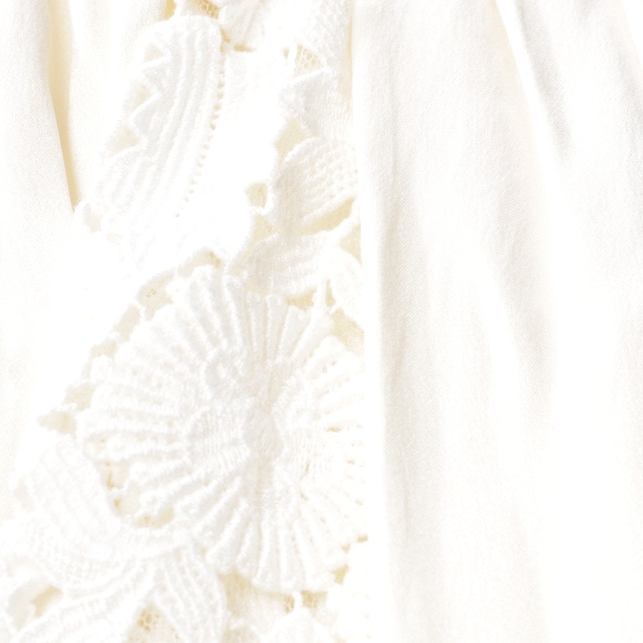 Image 4 of Silk Dress 40 Cream in color White | Vite EnVogue