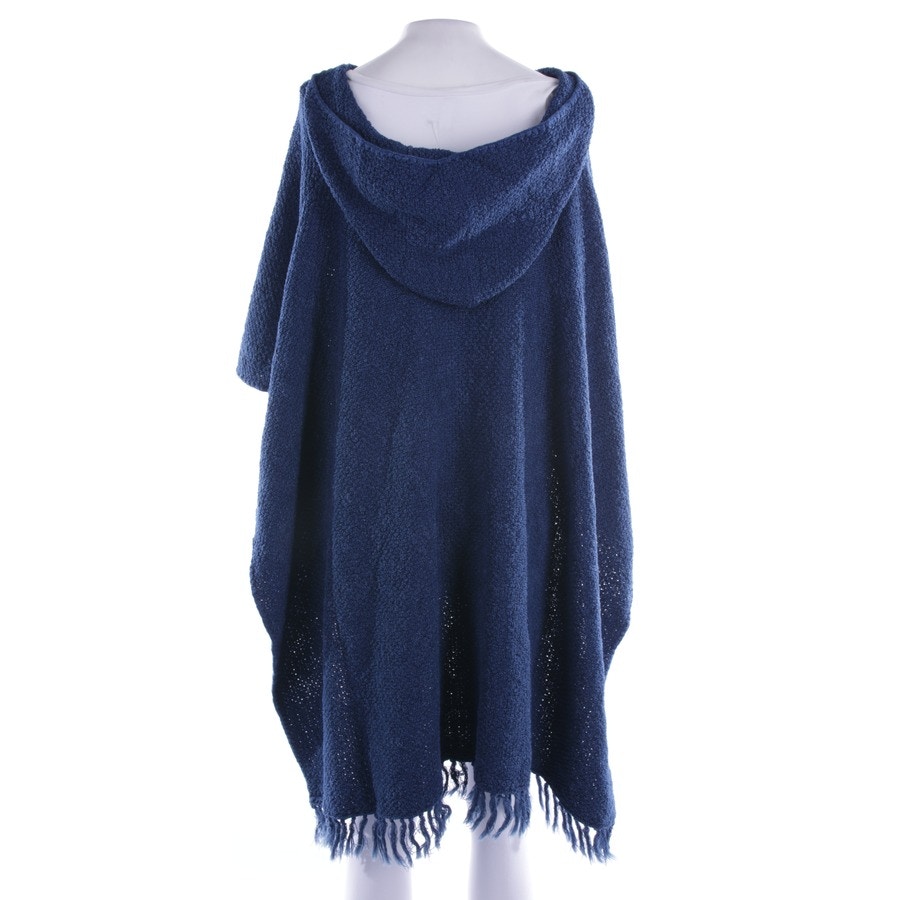 Image 2 of Poncho XS Blue in color Blue | Vite EnVogue