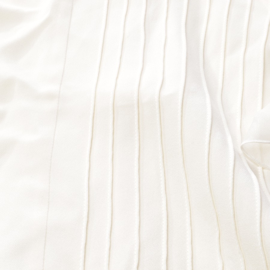 Image 3 of Silk Blouse 2XS Cream in color White | Vite EnVogue