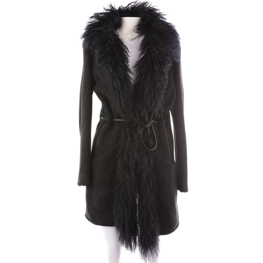 Image 1 of Sheepskin Coat 32 Black in color Black | Vite EnVogue
