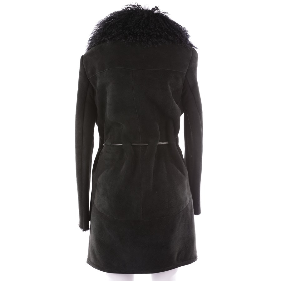 Image 2 of Sheepskin Coat 32 Black in color Black | Vite EnVogue