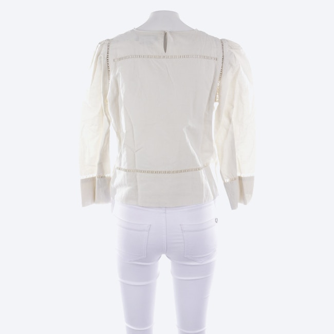 Image 2 of Shirt Blouse 32 Beige in color White | Vite EnVogue