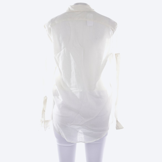 Image 2 of Wool Shirt 34 Cream in color White | Vite EnVogue