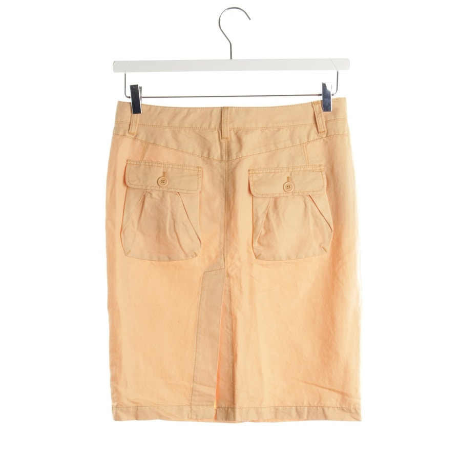 Image 2 of Skirt 38 Peach in color Yellow | Vite EnVogue