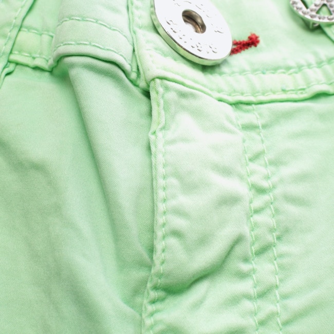 Image 4 of Trousers W26 Lightgreen in color Green | Vite EnVogue