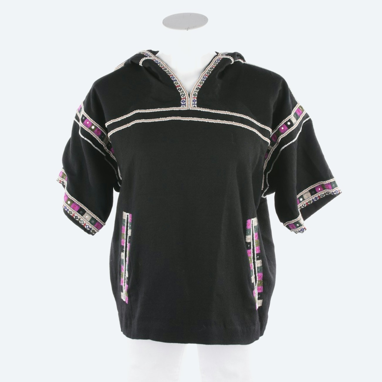 Image 1 of Shirt Blouse 34 Black in color Black | Vite EnVogue
