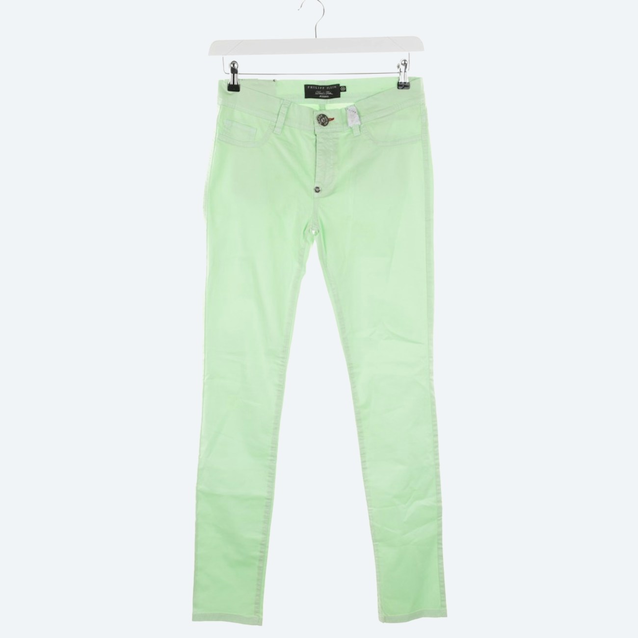 Image 1 of Trousers W26 Lightgreen in color Green | Vite EnVogue