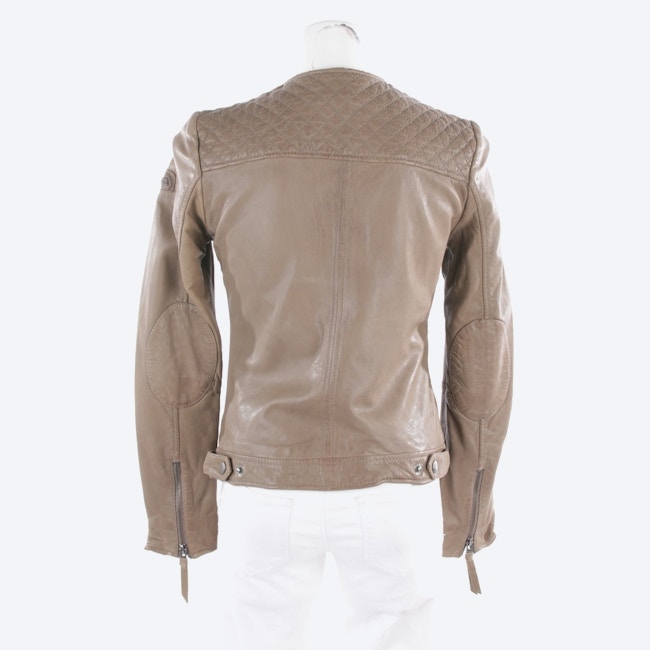 Image 2 of LeatherJacket XS Tan in color Brown | Vite EnVogue