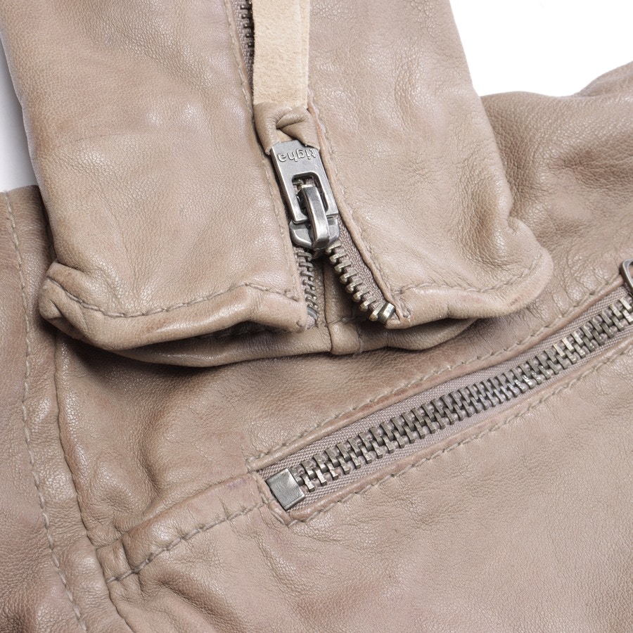 Image 4 of LeatherJacket S Tan in color Brown | Vite EnVogue