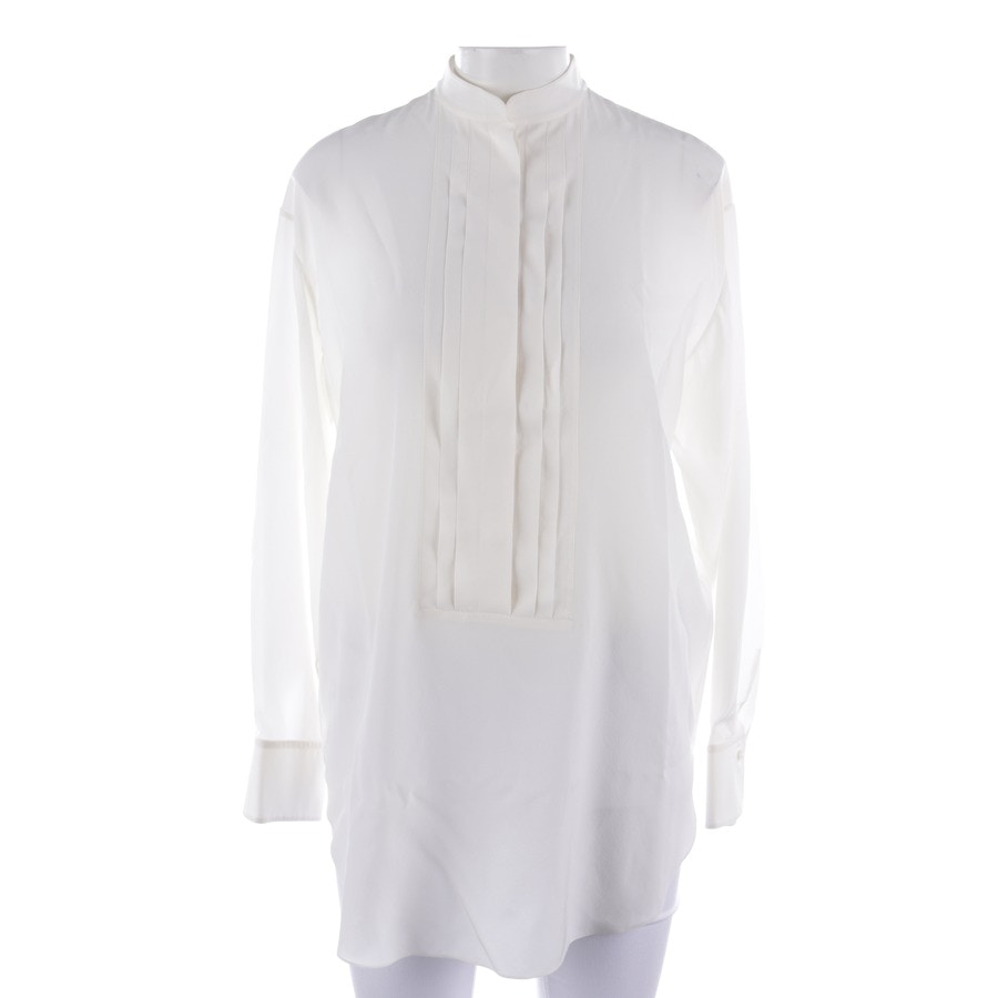 Image 1 of Silk Blouse 36 White in color White | Vite EnVogue