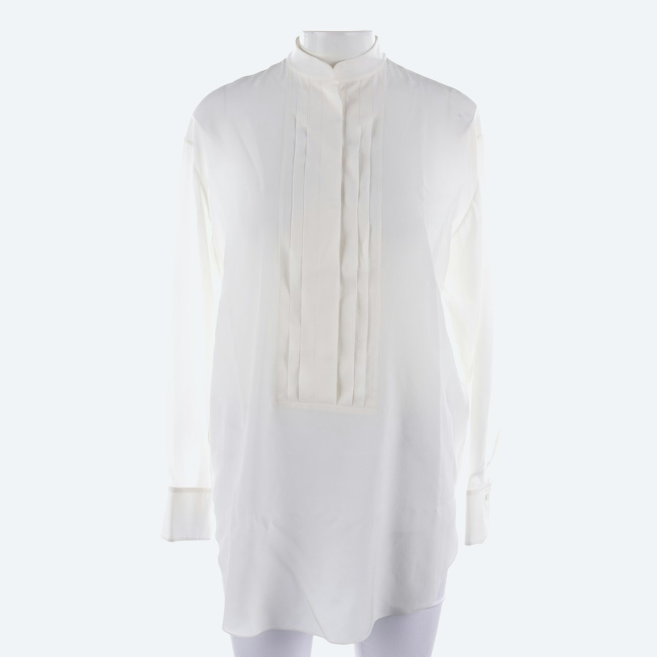 Image 1 of Silk Blouse 36 Ivory in color White | Vite EnVogue