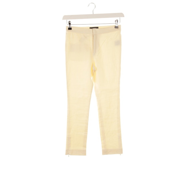 Image 1 of fabric pants 34 cream white | Vite EnVogue