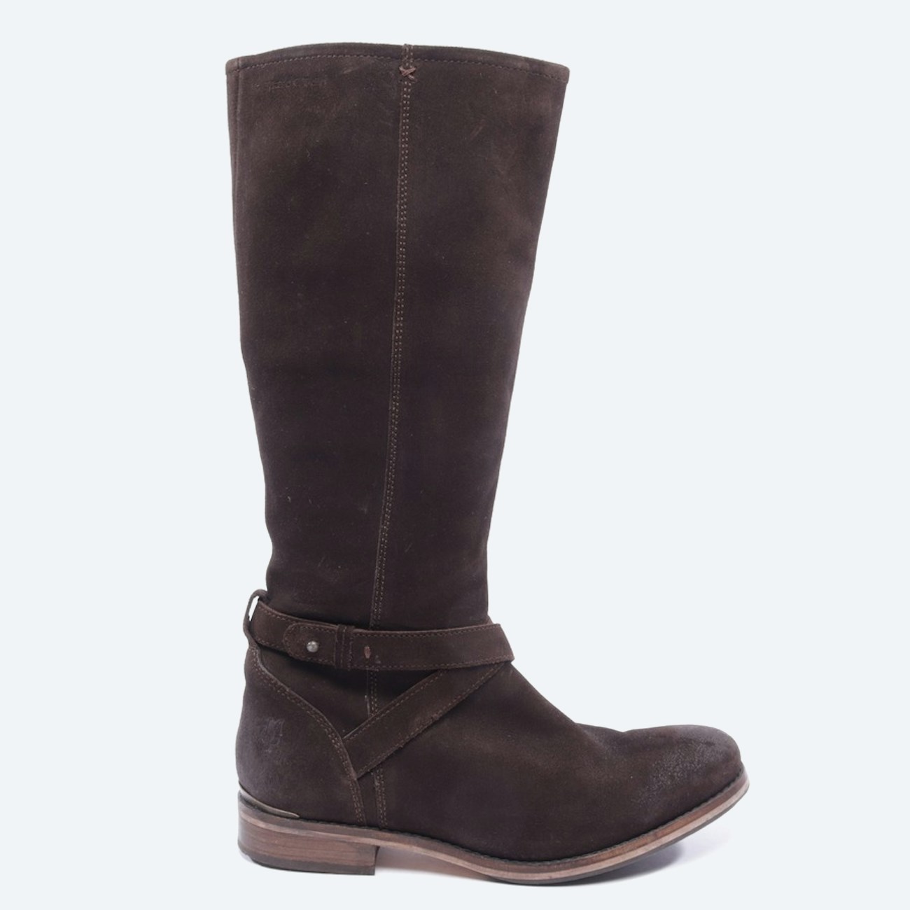 Image 1 of Boots EUR 38 Dark Brown in color Brown | Vite EnVogue