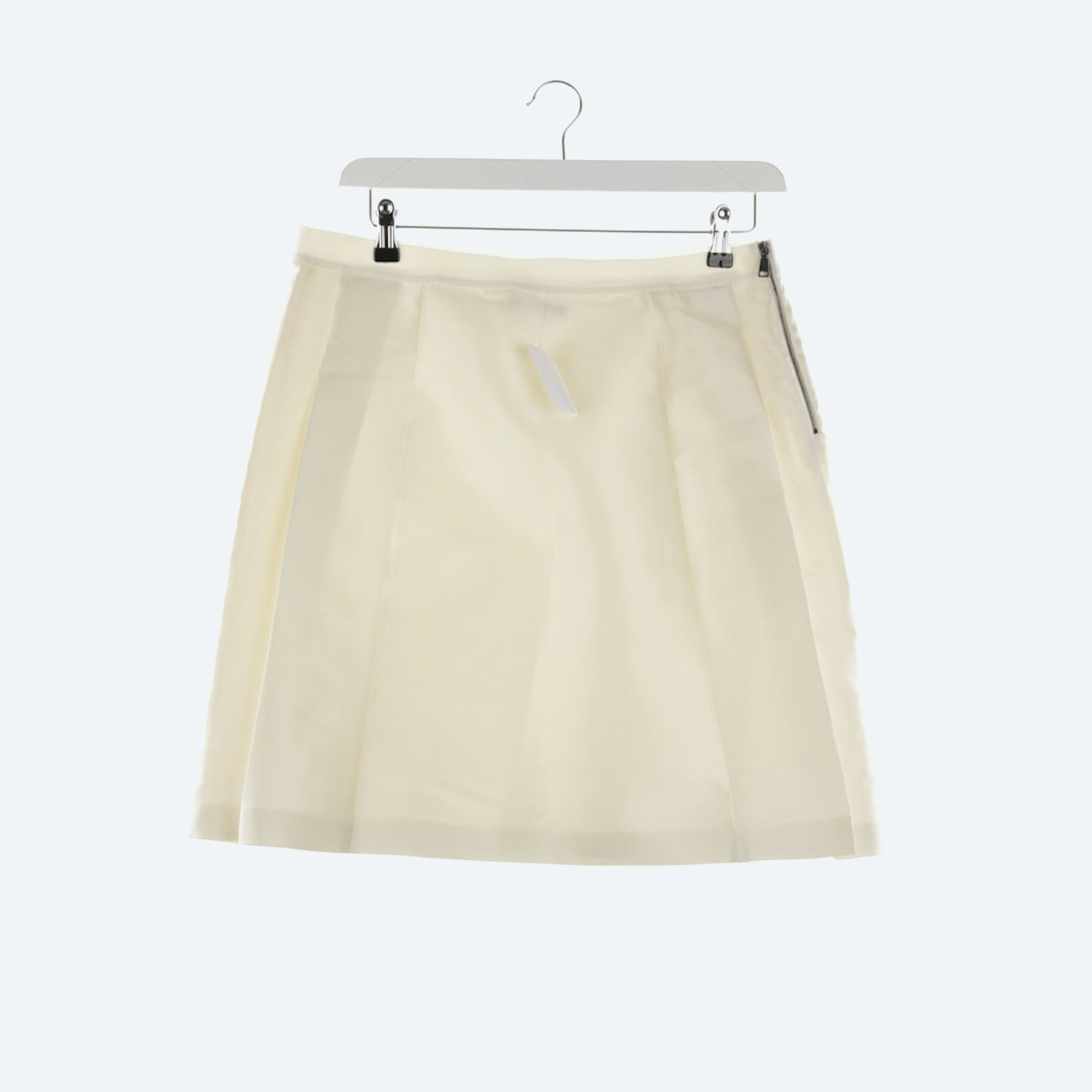 Image 1 of Mini Skirt 42 Cream in color White | Vite EnVogue