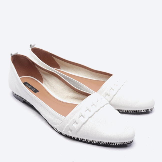 Image 3 of Loafers EUR 40,5 White in color White | Vite EnVogue