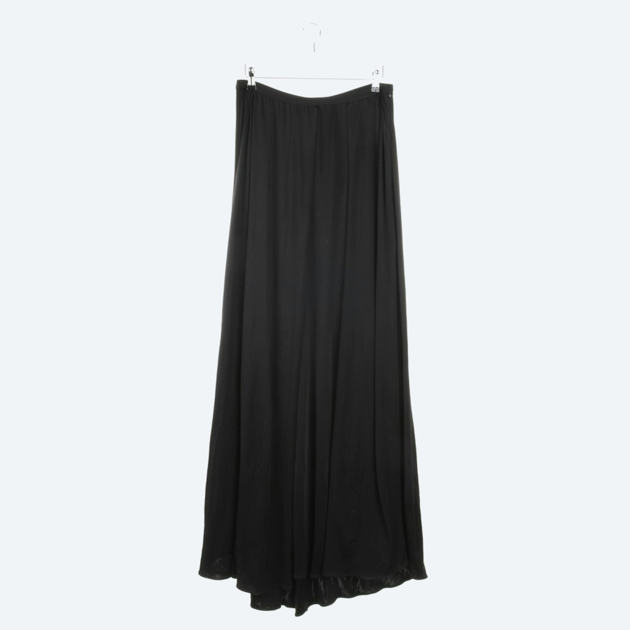 Image 1 of Silk Skirt 32 Black in color Black | Vite EnVogue