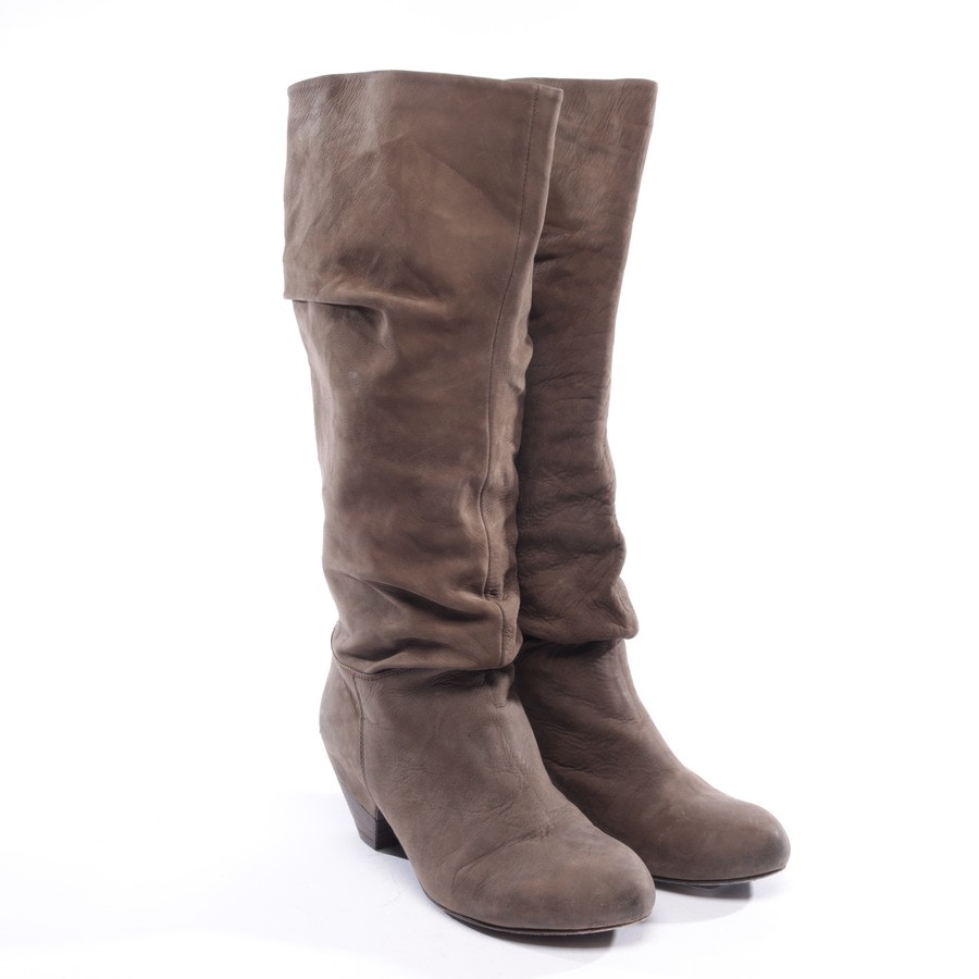 Image 3 of Boots EUR 38 Brown in color Brown | Vite EnVogue
