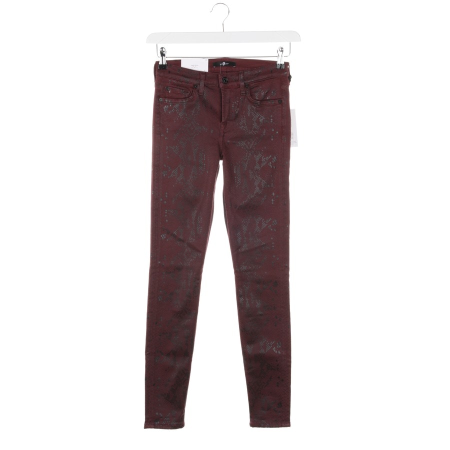 Image 1 of Jeans W27 Dark red in color Red | Vite EnVogue