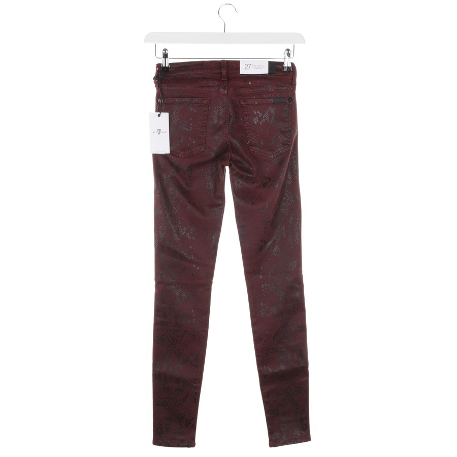 Image 2 of Jeans W27 Dark red in color Red | Vite EnVogue