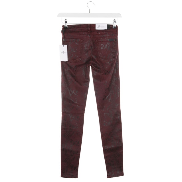 Jeans W27 Dark red | Vite EnVogue