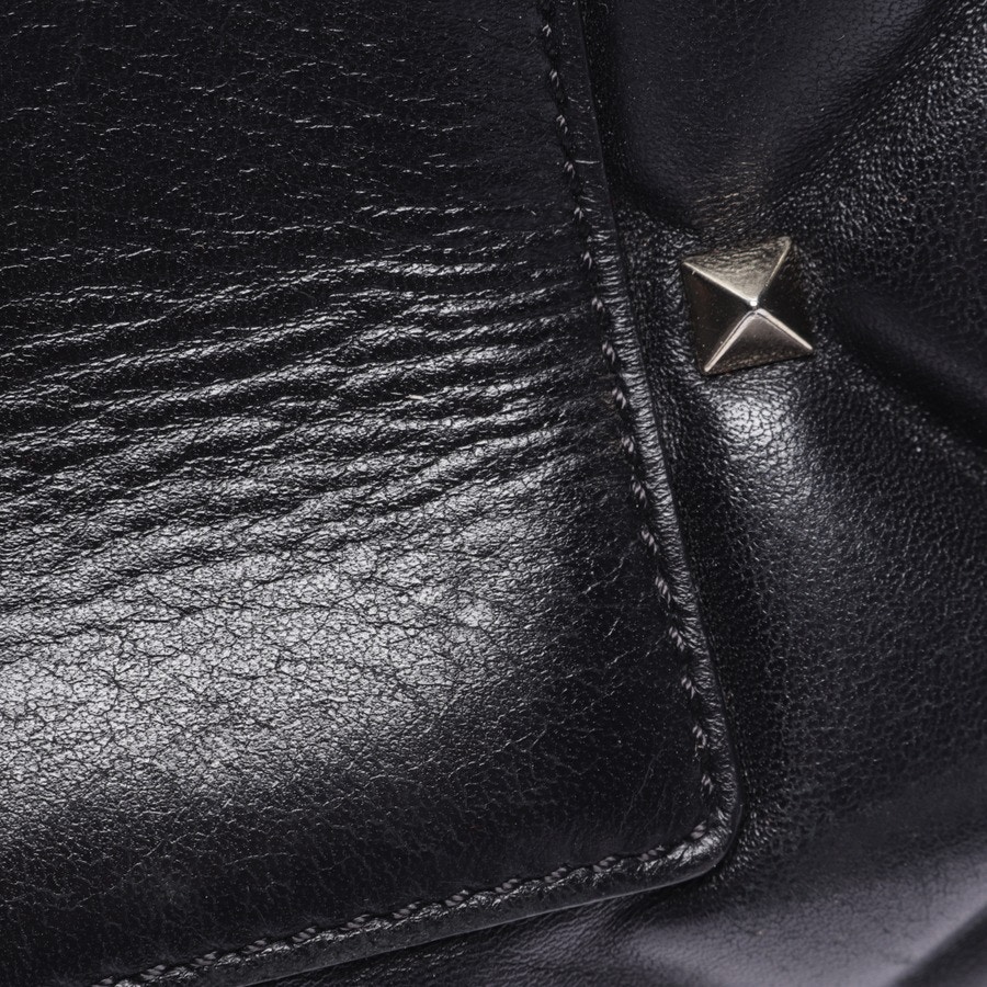Image 9 of Rockstud Handbag Black in color Black | Vite EnVogue