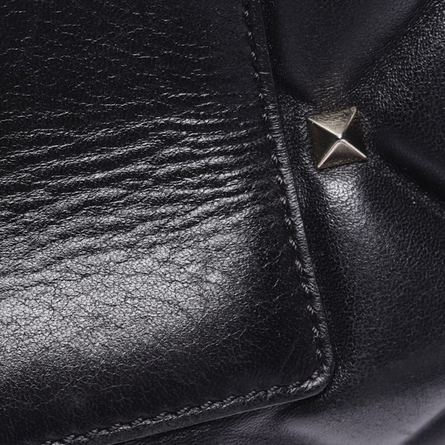 Image 9 of Rockstud Handbag Black in color Black | Vite EnVogue