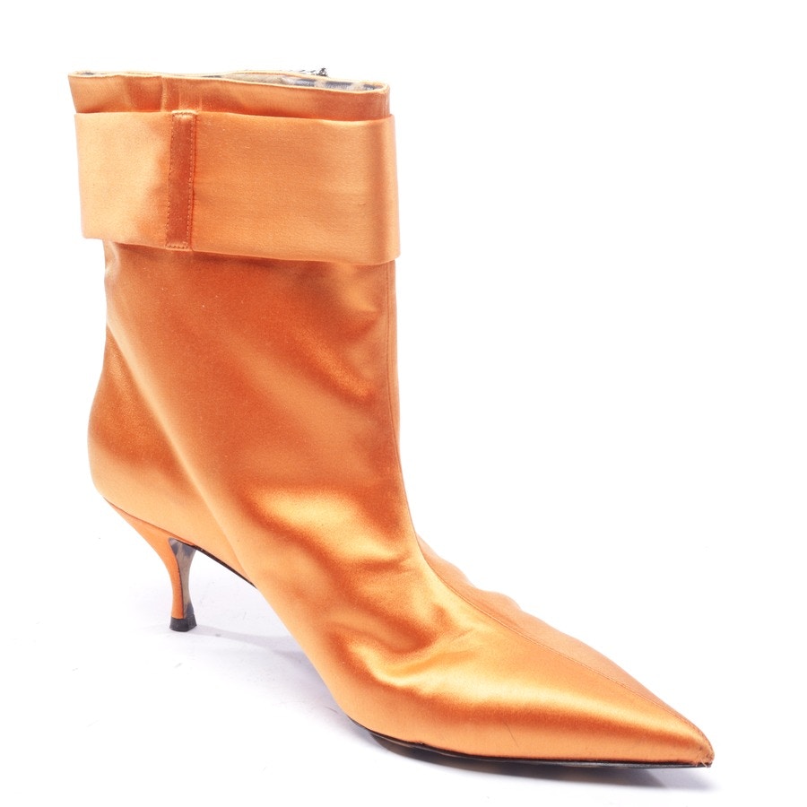 Image 2 of Ankle Boots EUR 39 Orangered in color Orange | Vite EnVogue